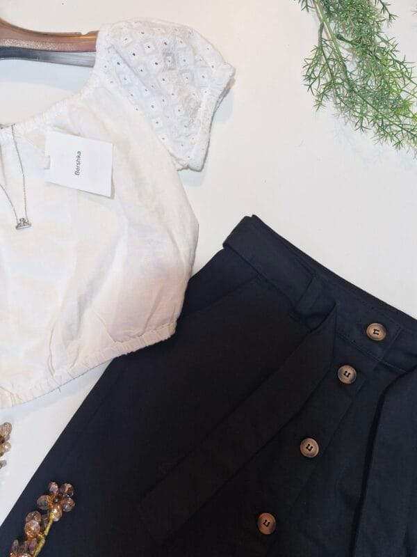 ⁦bershka-skirt made in turkey⁩ - الصورة ⁦2⁩